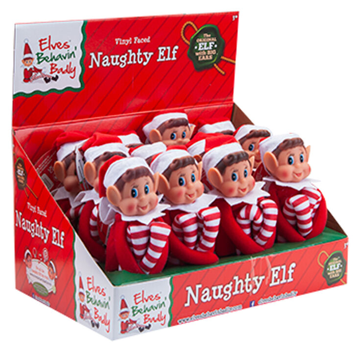 Muñeco Elfo Niño Naughty Elf Elves Behavin’ Badly 30cm