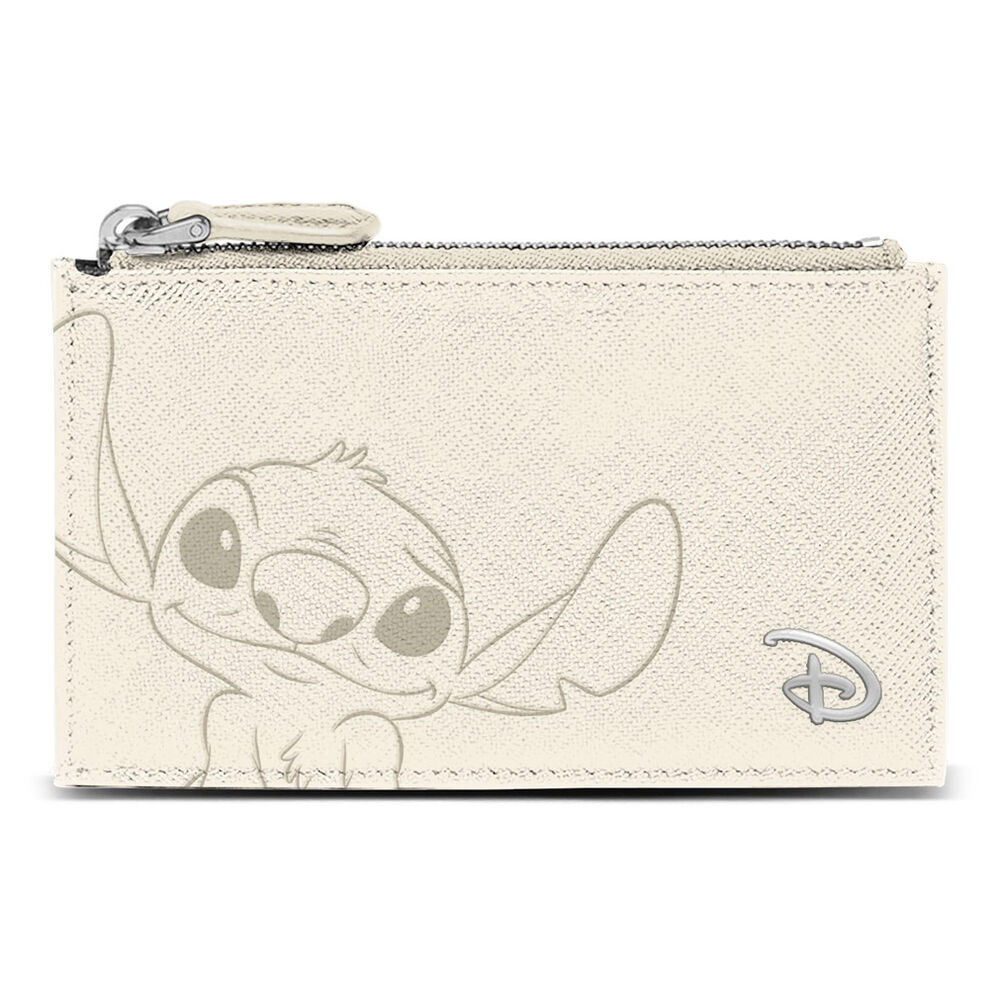 Tarjetero Cream Stitch Disney