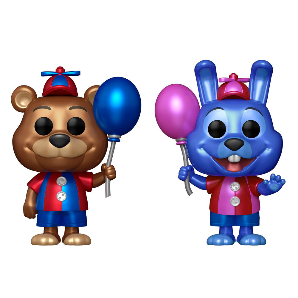 Blister 2 figuras POP Five Nights at Freddys Ballon Freddy & Balloon Bonnie Exclusive