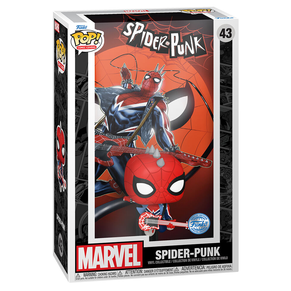 Figura POP Comic Cover Marvel Spider-Punk Exclusive