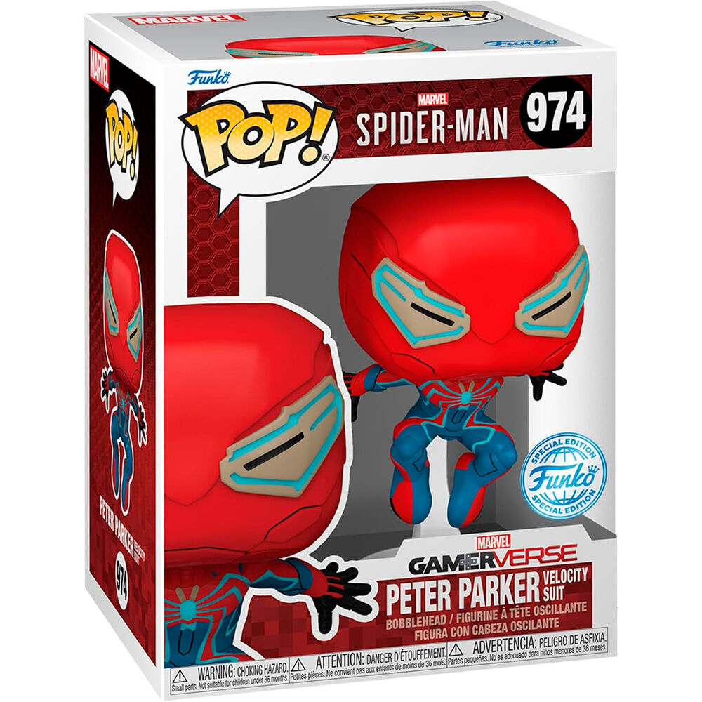 Figura POP Marvel Spider-Man Peter Parker Exclusive