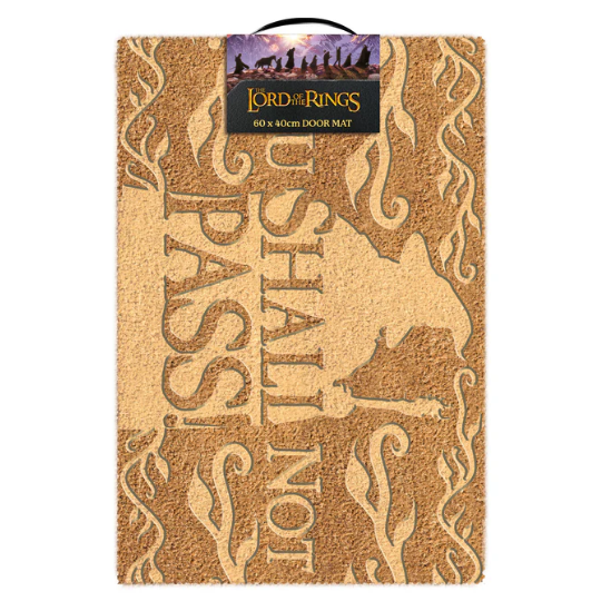 Felpudo You shall not pass El Señor de los Anillos