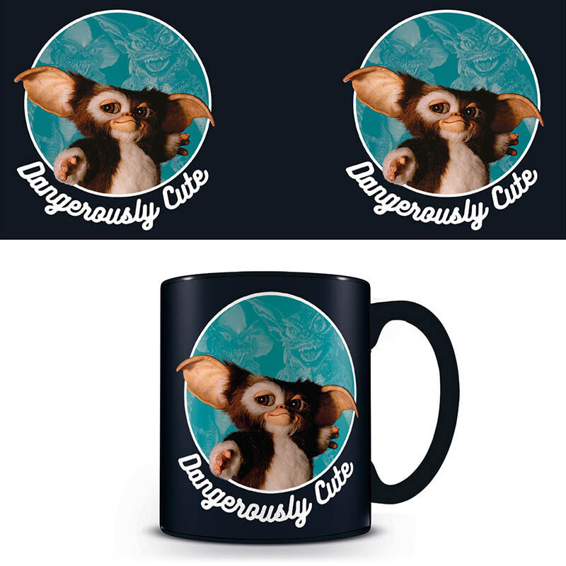 Set Taza + Posavasos y llavero Gremlins