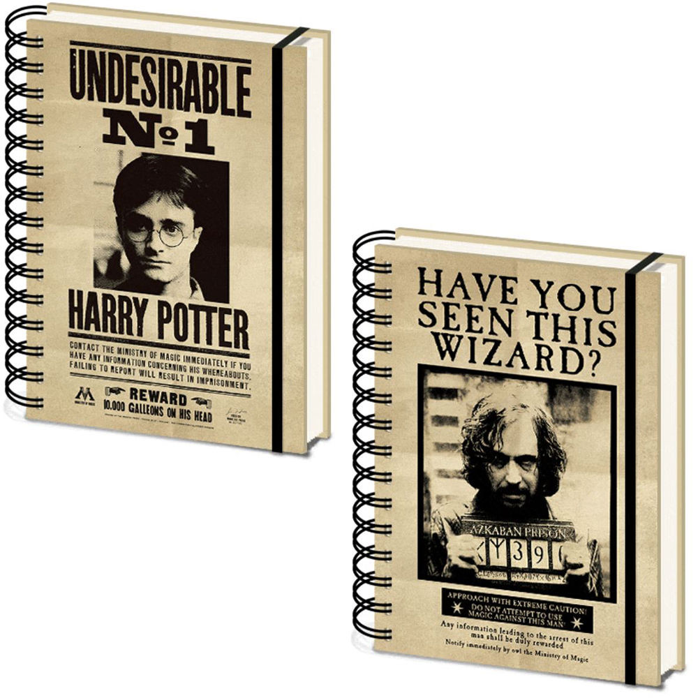 Cuaderno A5 lenticular Carteles Harry & Sirus Harry Potter