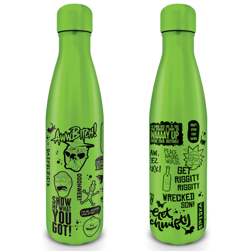 Botella acero inoxidable Rick & Morty 500ml