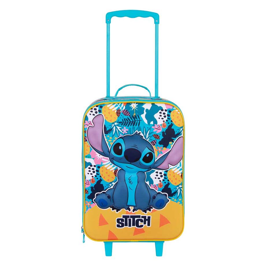 Maleta trolley 3D Colors Stitch Disney 52cm