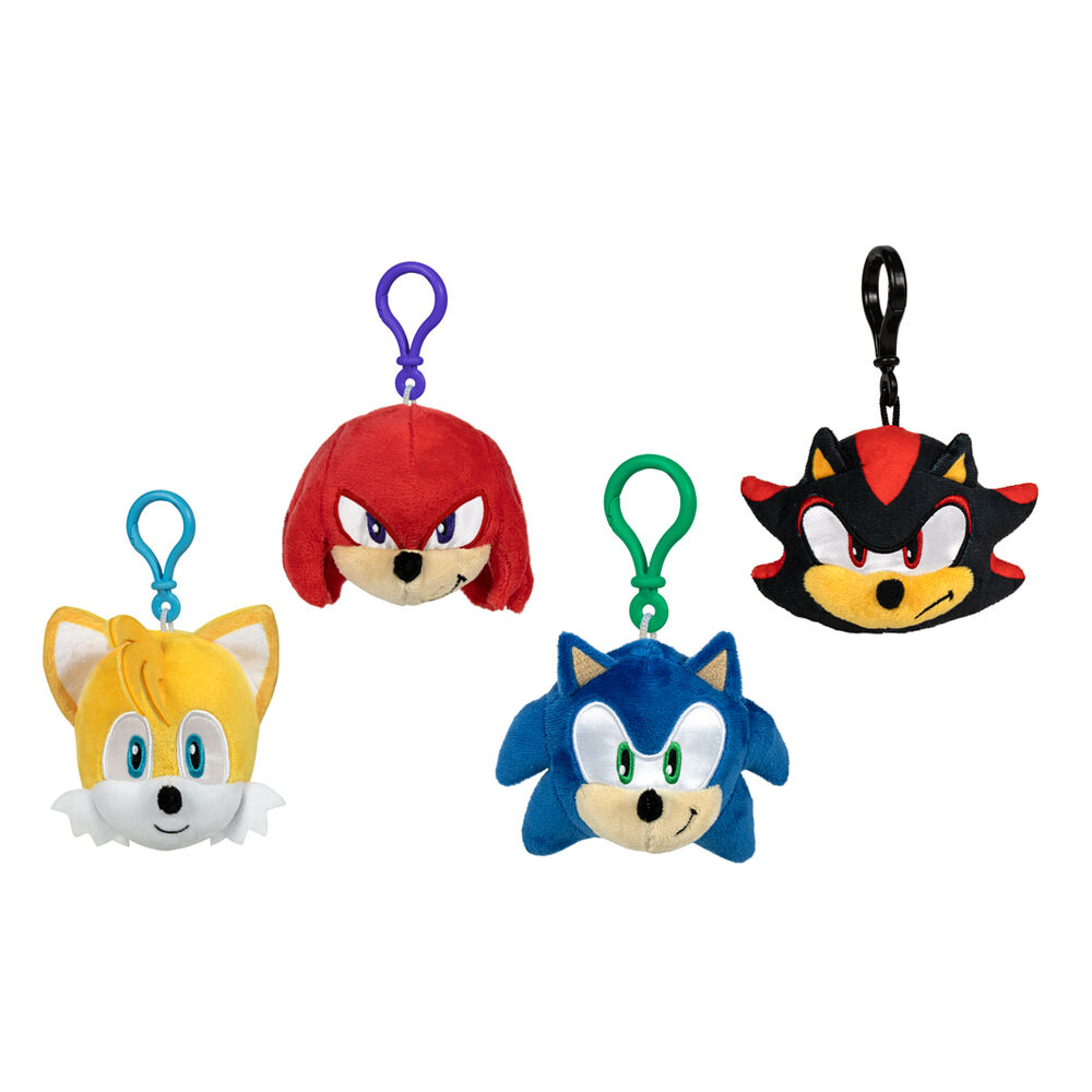 Llavero peluche Sonic the Hedgehog 10cm surtido