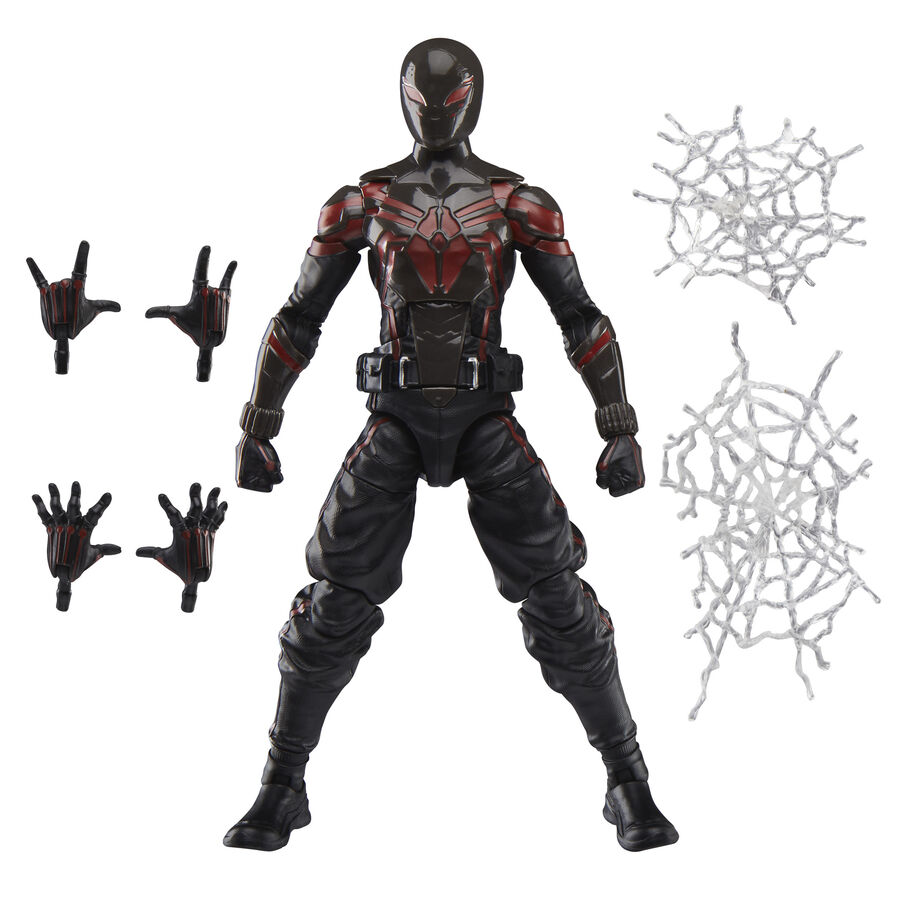 Figura Miles Morales Brooklyn 2099 Suit Spider-Man 2 Marvel Legends 15cm