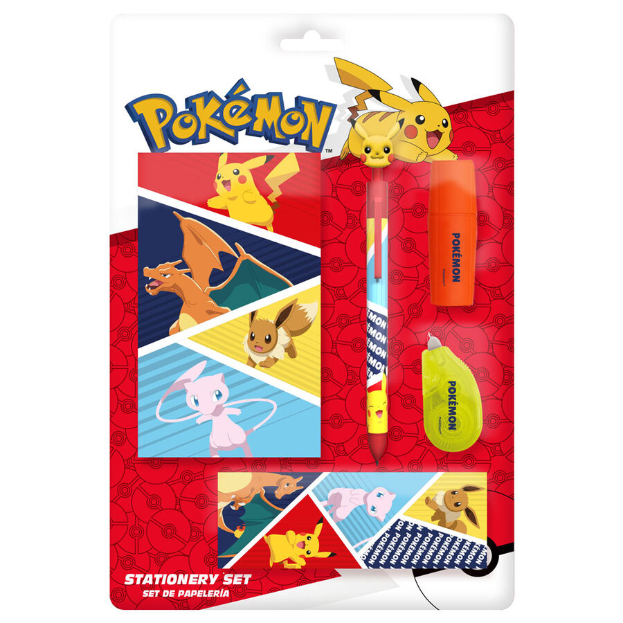 Blister papeleria Pokemon