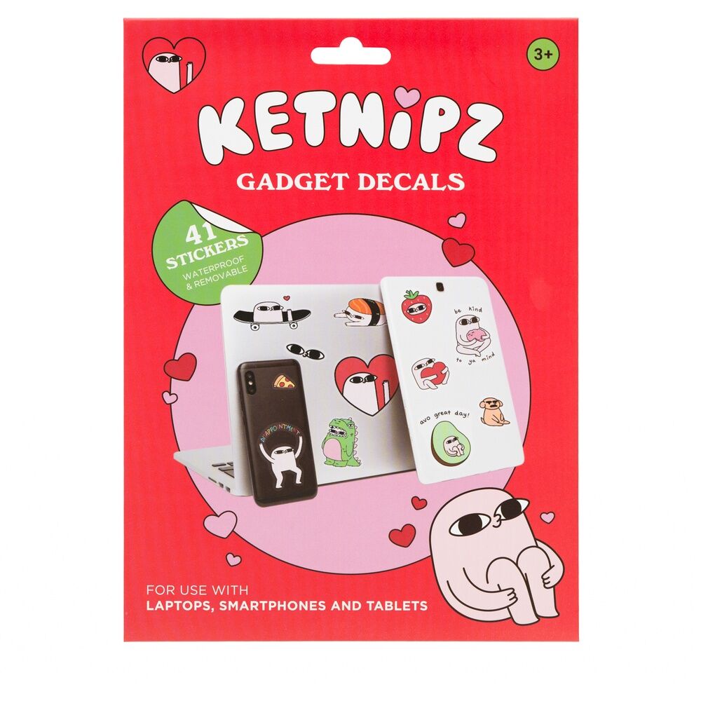 Set pegatinas reutilizables Ketnipz