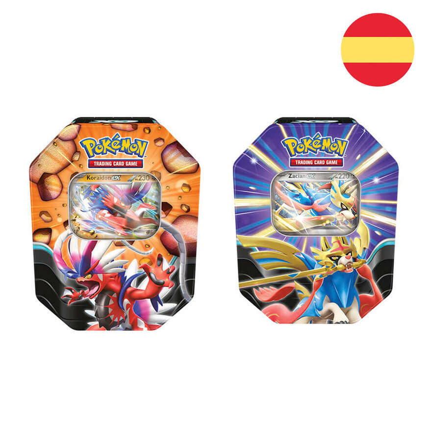 Lata cartas Summer Pokemon español surtido