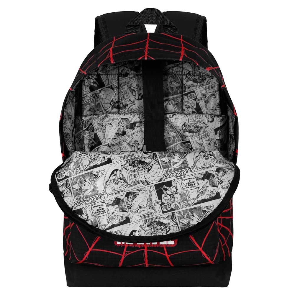 Mochila Vision Spiderman Marvel 44cm adaptable