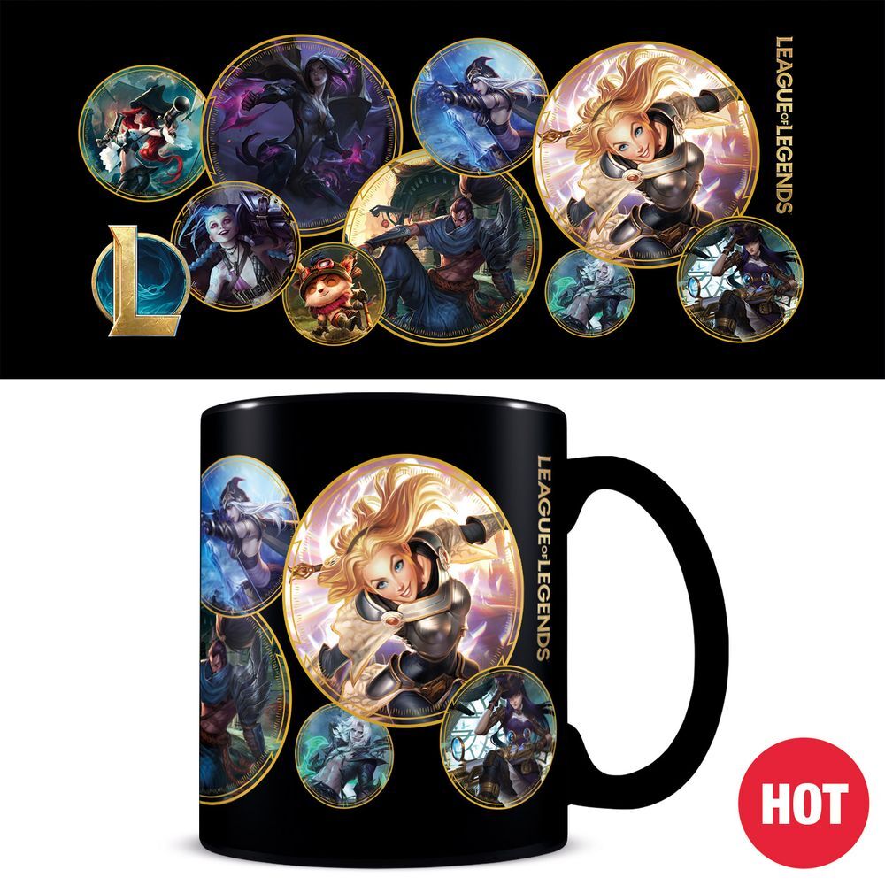 Taza termocolora League of Legends
