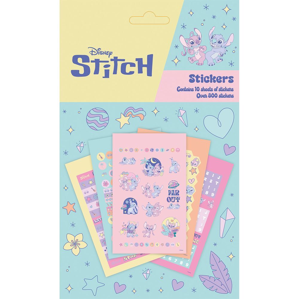 Set pegatinas Angel & Stitch Disney