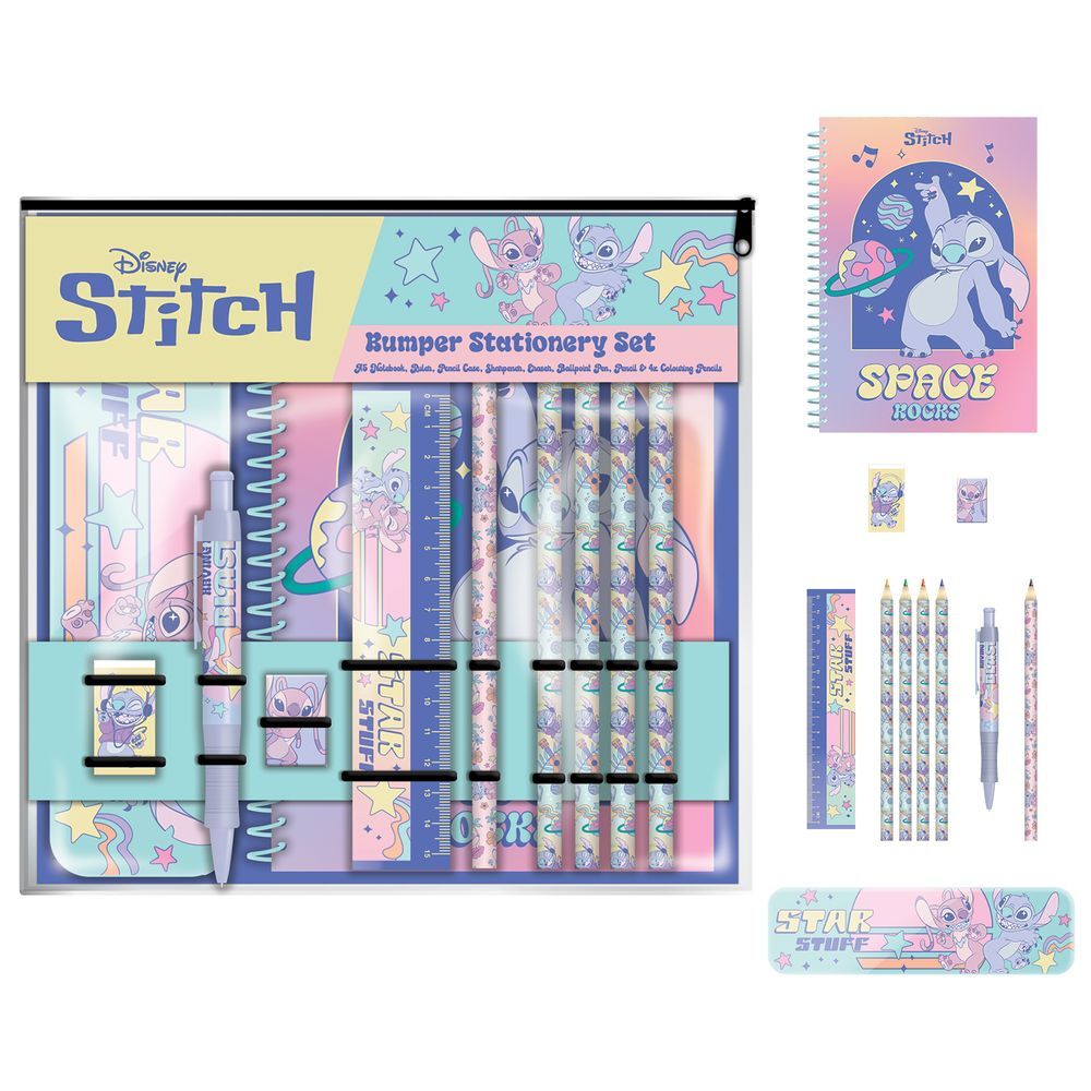 Set papeleria Stitch Disney