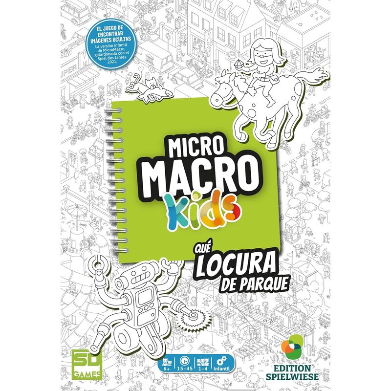 Juego de Mesa Que Locura de Parque español