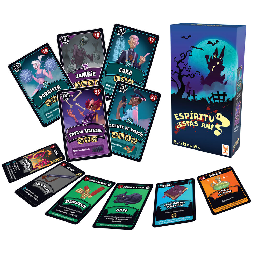 Juego de mesa Espiritu ¿Estas ahí? español