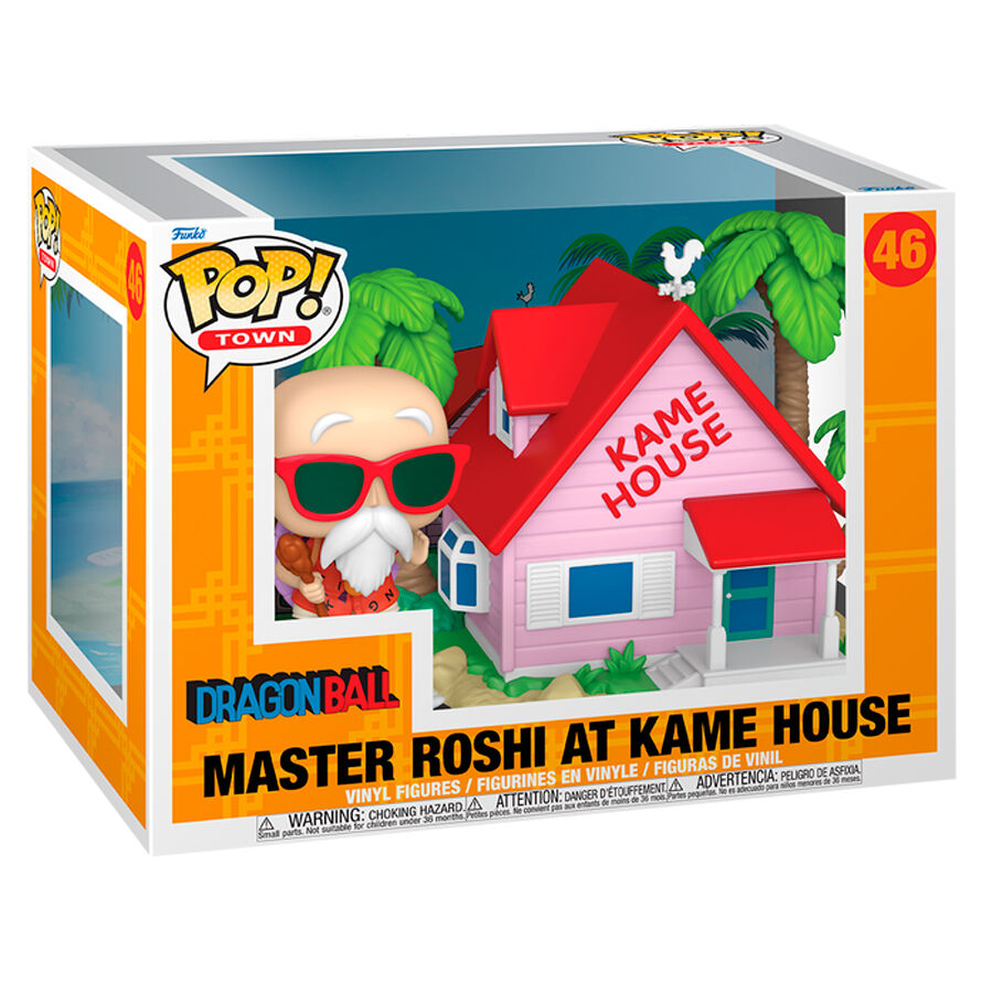 Figura POP Town Dragon Ball Master Roshi At Kame House