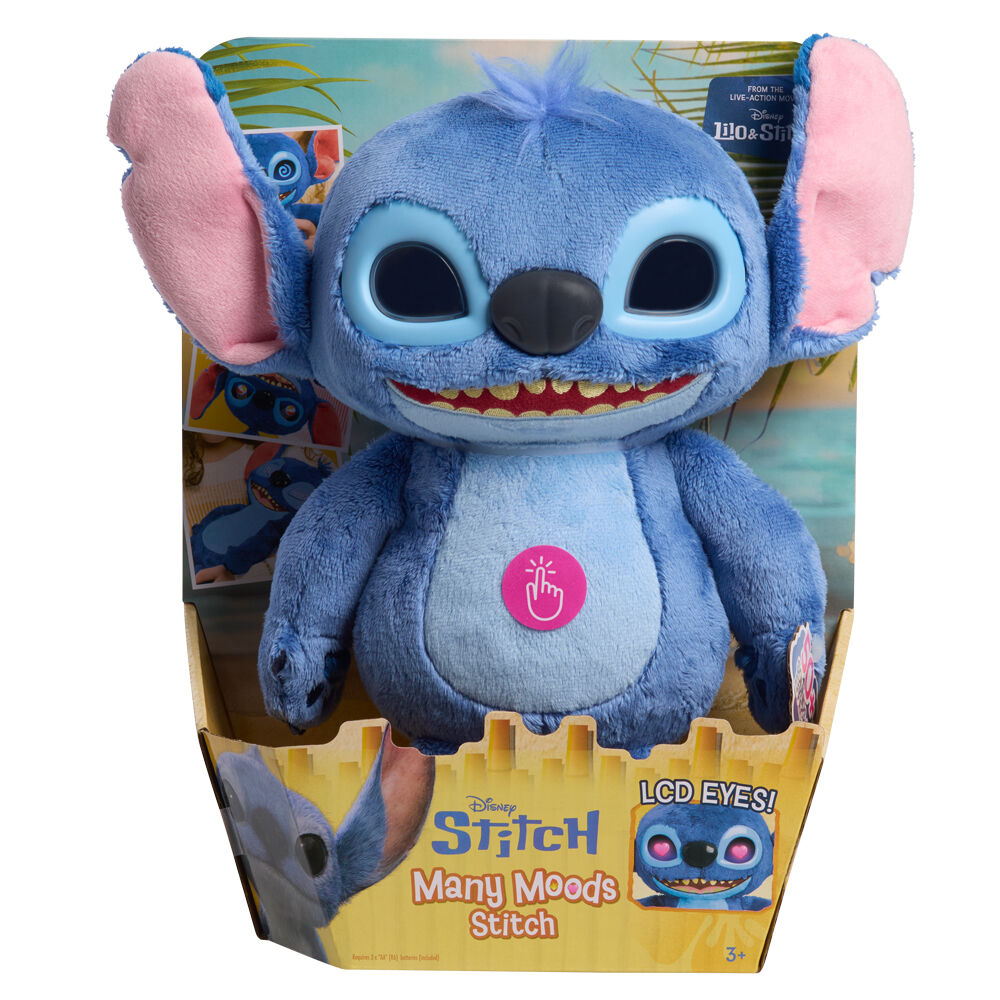 Peluche interactivo Stitch Disney 30cm