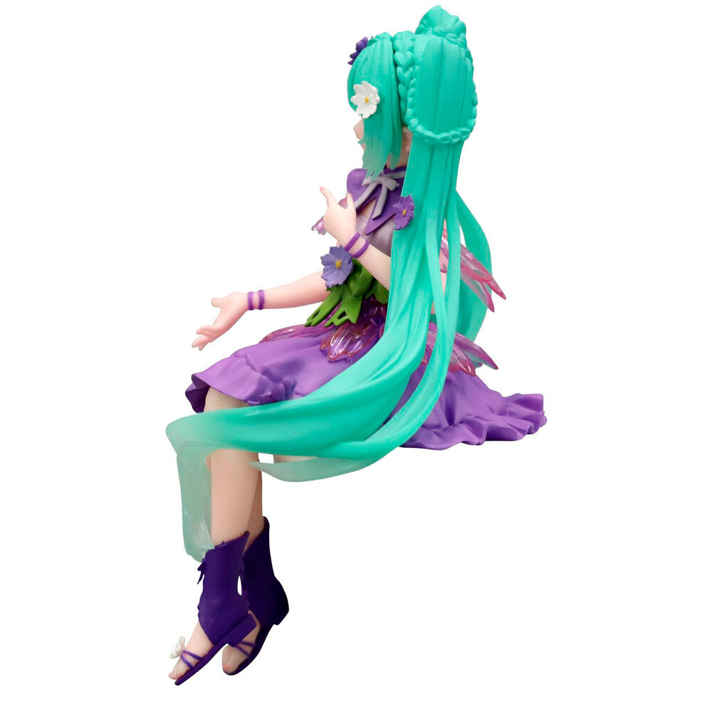 Figura Noodle Stopper Hatsune Miku Flower Fairy Cosmos Purple Hatsune Miku 14cm