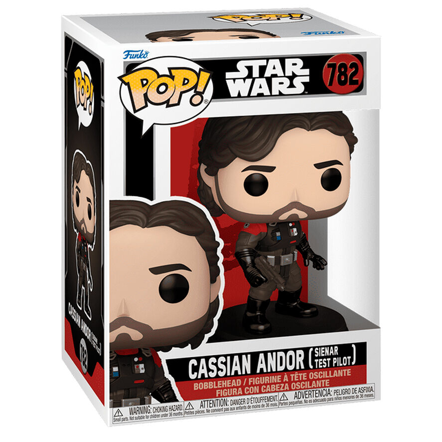 Figura POP Star Wars Cassian Andor Sienar Test Pilot 5 + 1 Chase