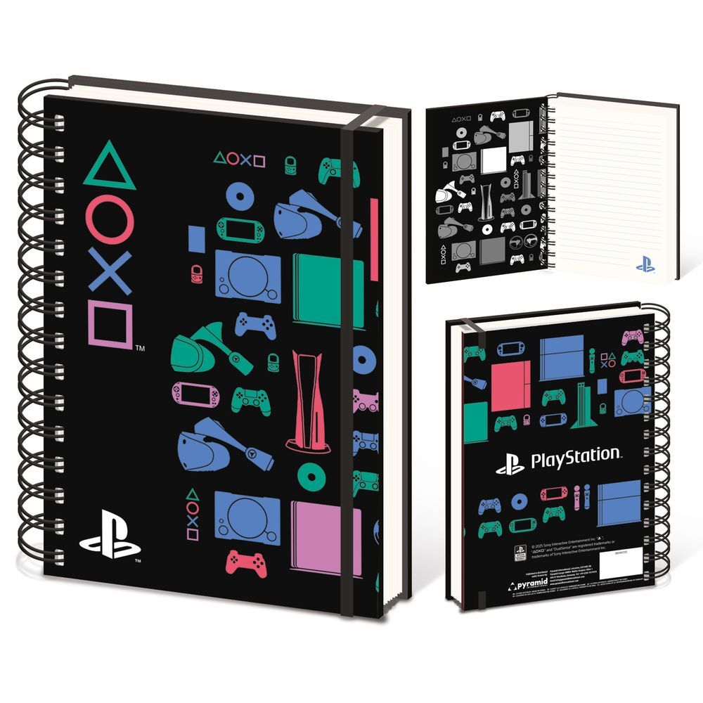 Cuaderno A5 PlayStation