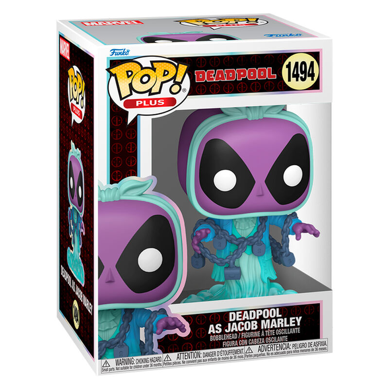 Figura POP Plus Marvel Deadpool – Deadpool as Jacob Marley