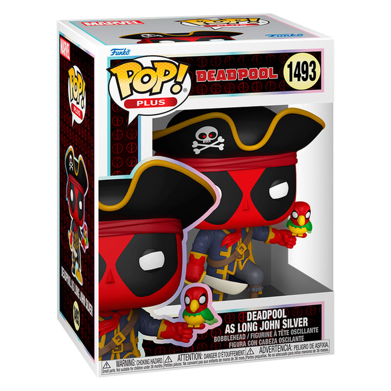 Figura POP Plus Marvel Deadpool – Deadpool as Long John Silver