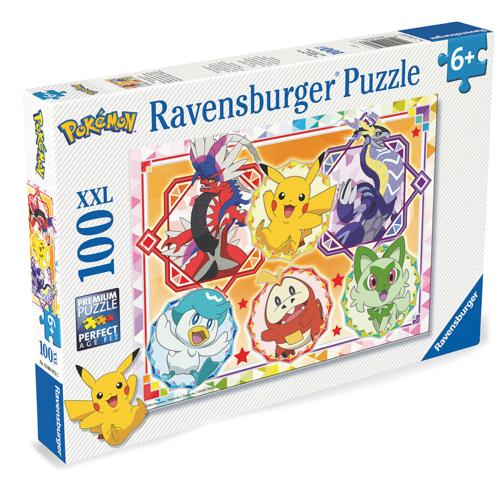Puzzle Pokemon XXL 100pzs