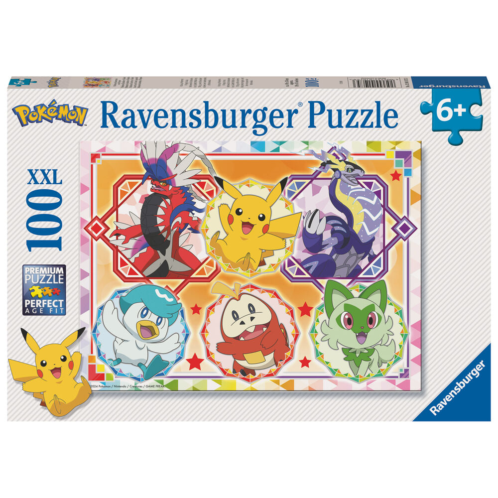 Puzzle Pokemon XXL 100pzs