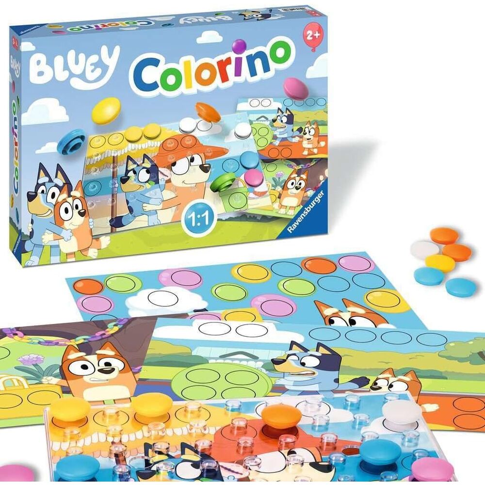 Juego Colorino Bluey