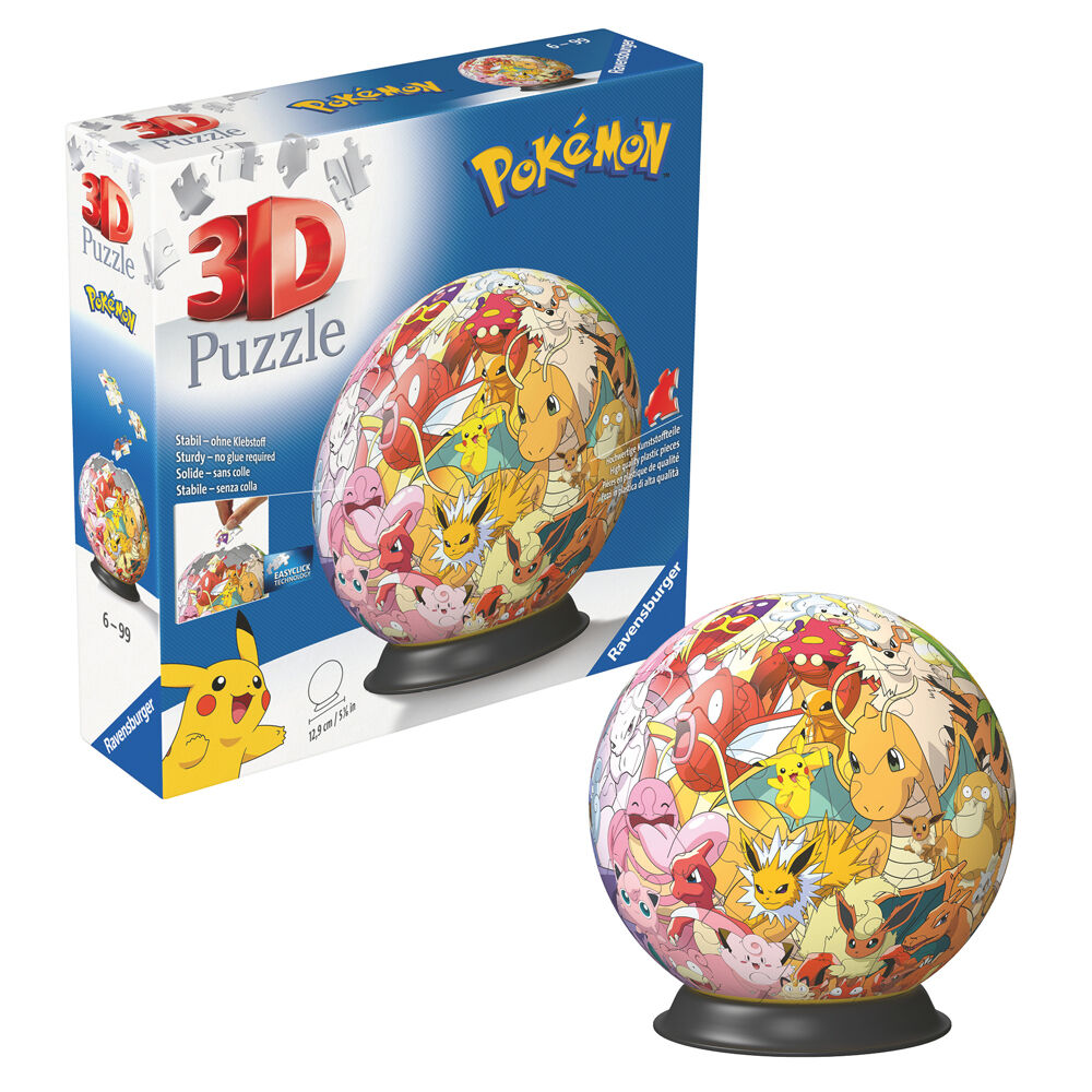 Puzzle 3D Pokemon 72pzs