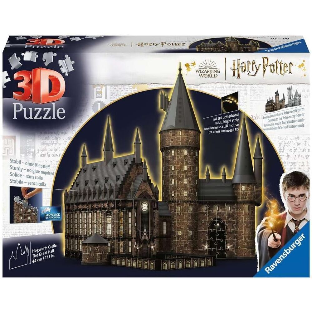 Puzzle 3D Castillo de Hogwarts Harry Potter 643pzs