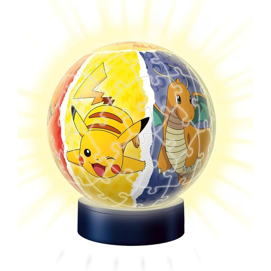 Puzzle 3D Luz Nocturna Pokemon 74pzs
