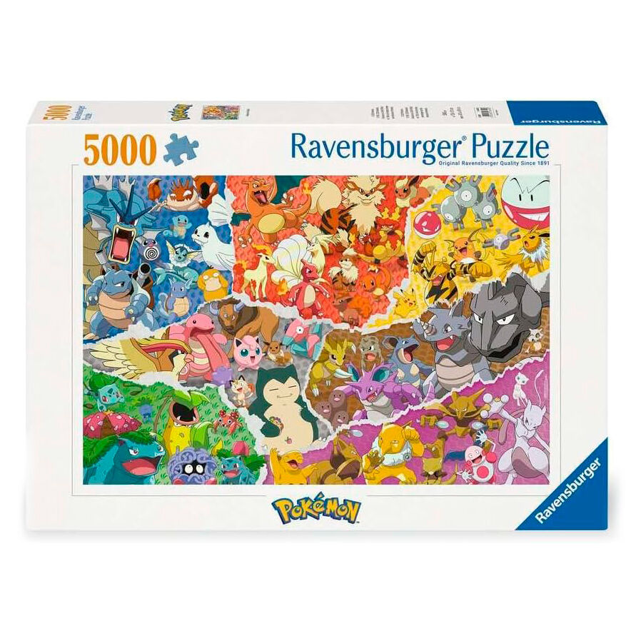 Puzzle Pokemon 5000pzs