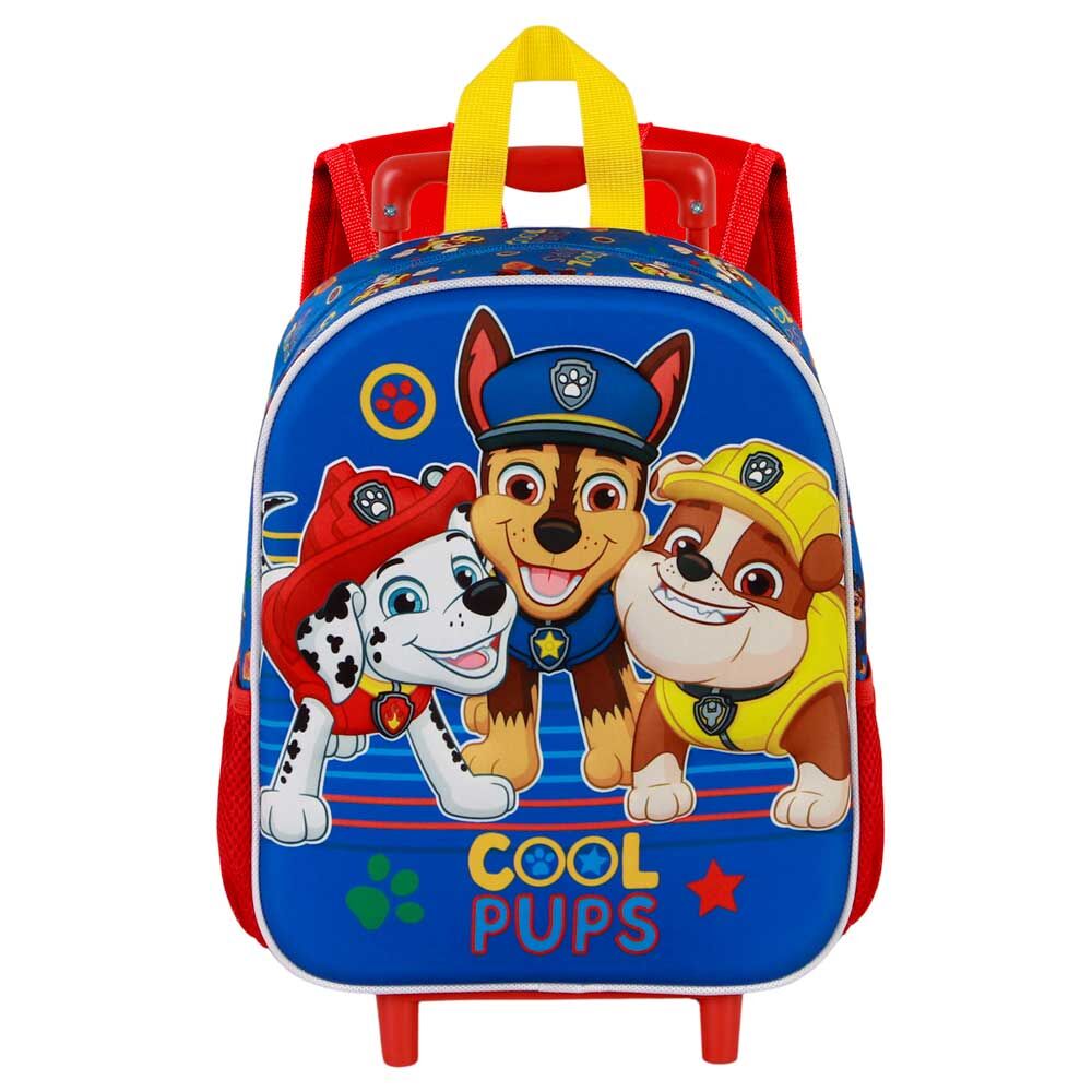 Trolley 3D Cool Patrulla Canina Paw Patrol 34cm