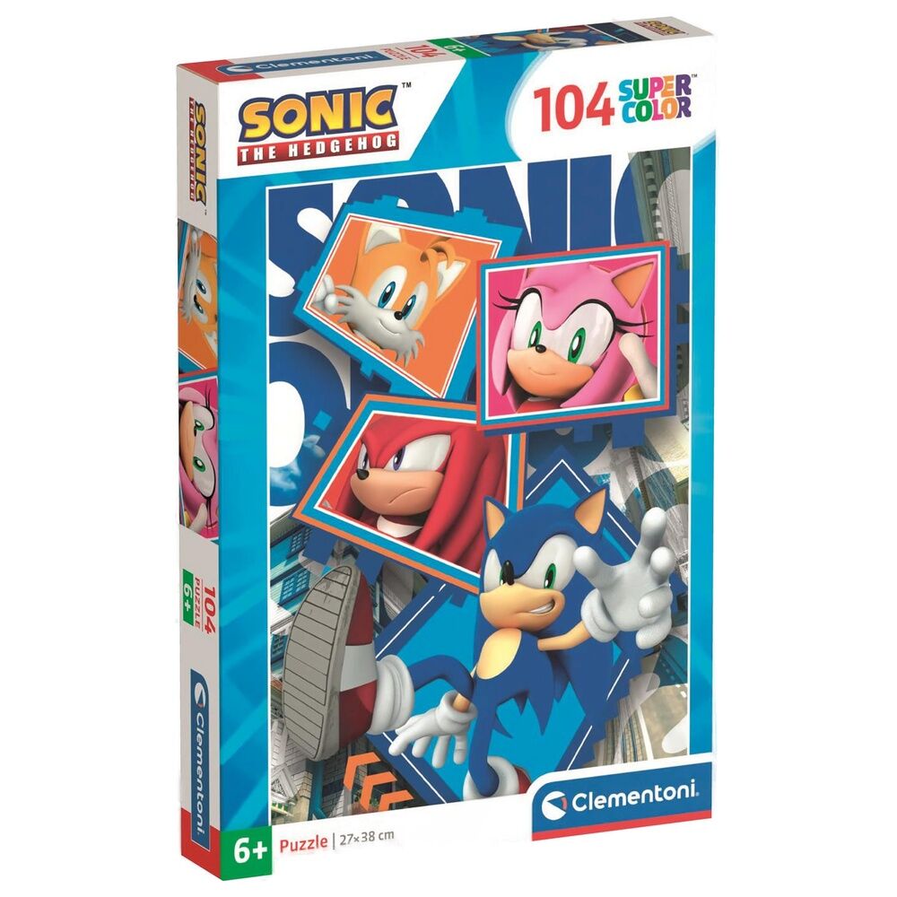 Puzzle Sonic the Hedgehog 104pzs
