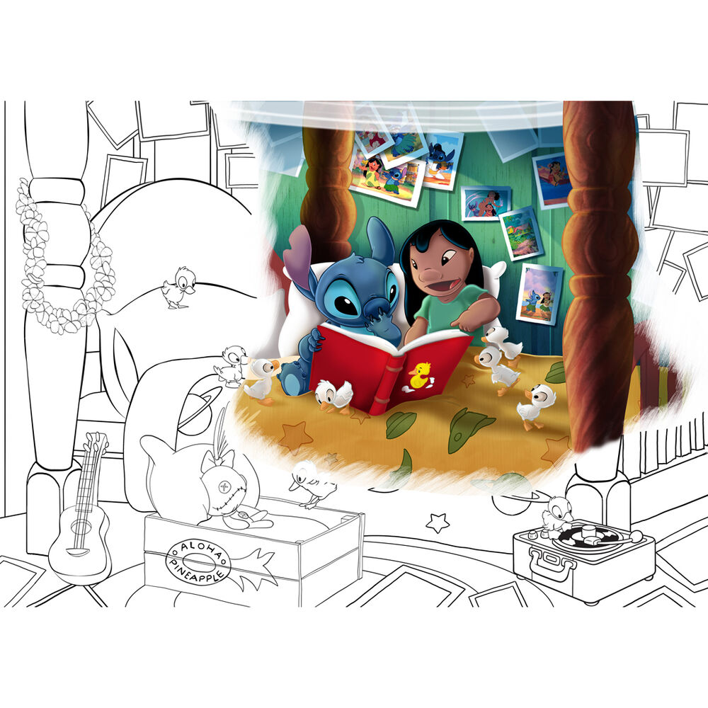 Puzzle Stitch Disney 1000pzs