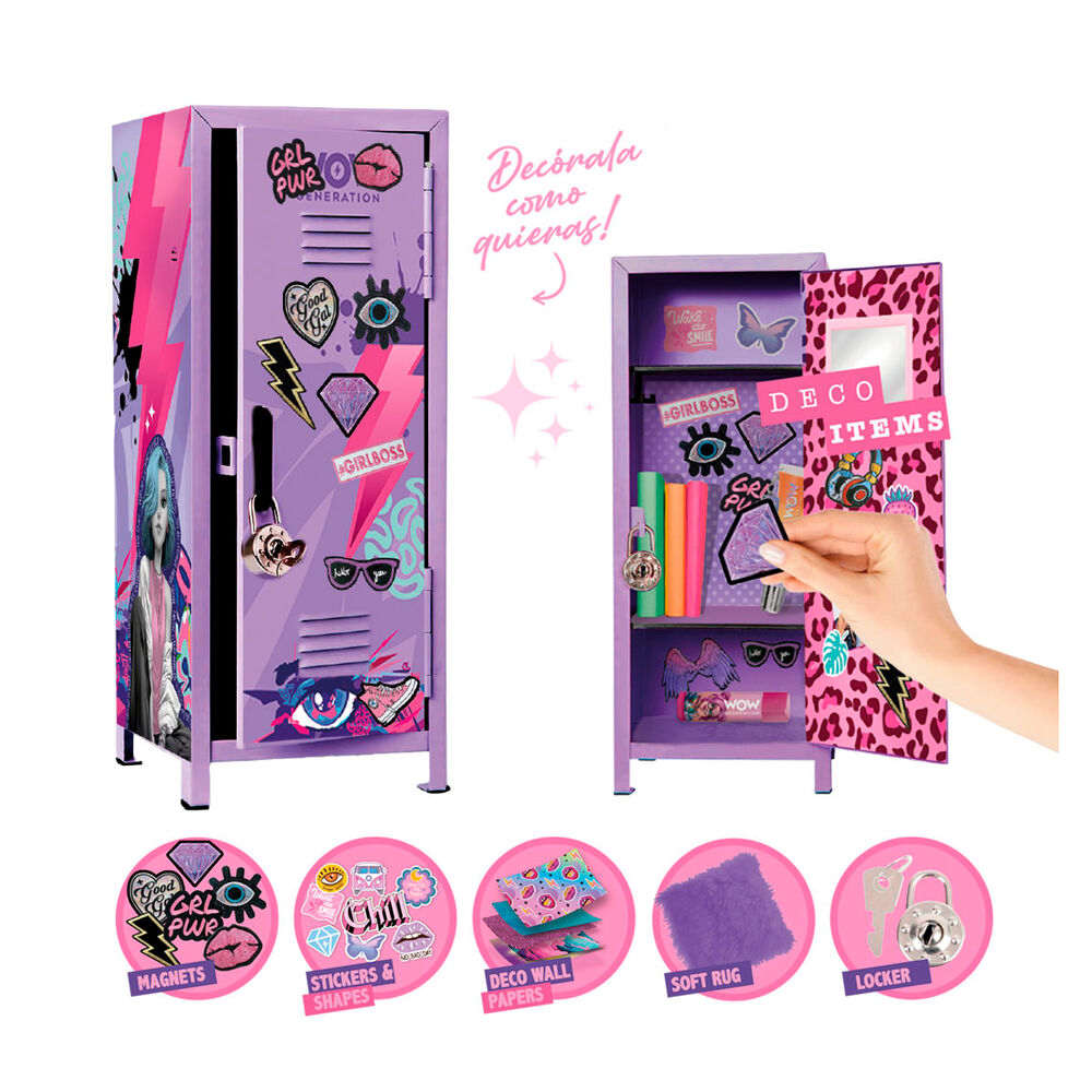 Taquilla Metalica Wow Generation