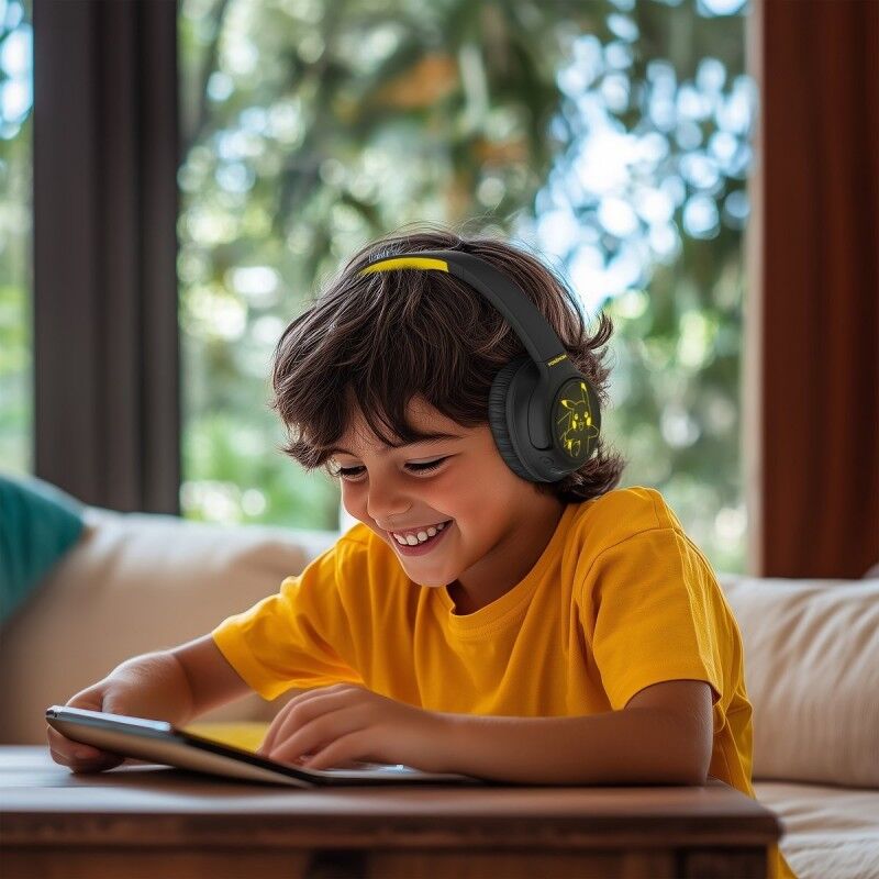 Auriculares inalambricos LED Pikachu Pokemon