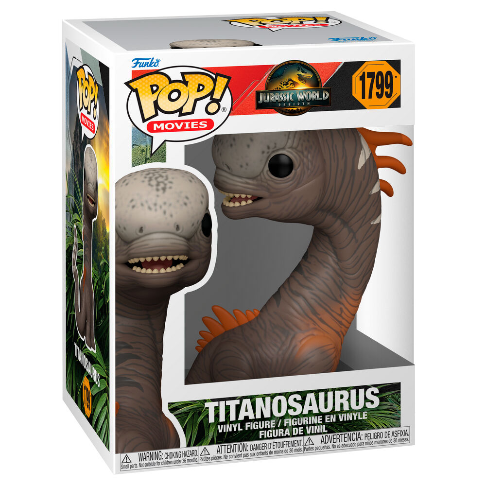 Figura POP Jurassic World El Renacer Titanosaurus