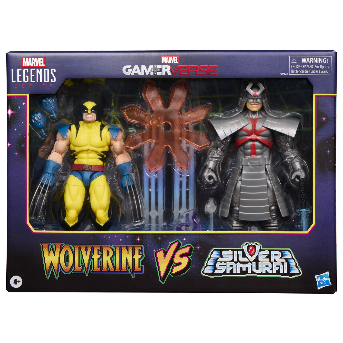 Blister 2 figuras Wolverine & Silver Samurai Gameverse Marvel Legends 15cm