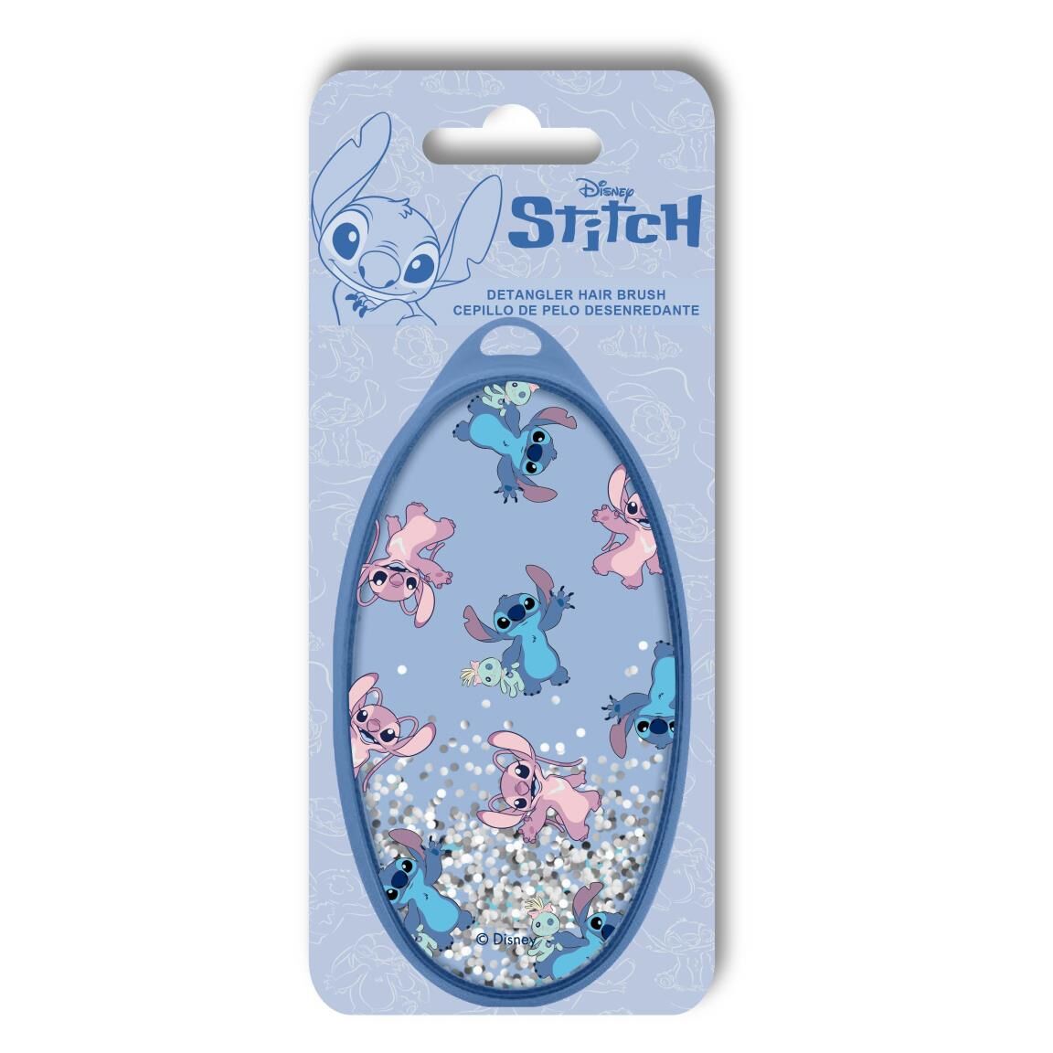 Cepillo pelo desenredante Stitch Disney