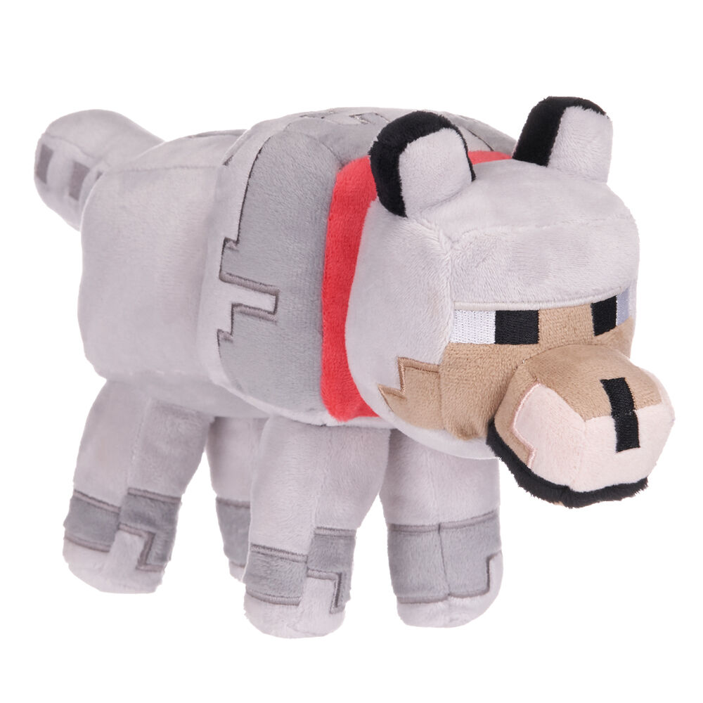 Peluche Lobo Minecraft 26cm