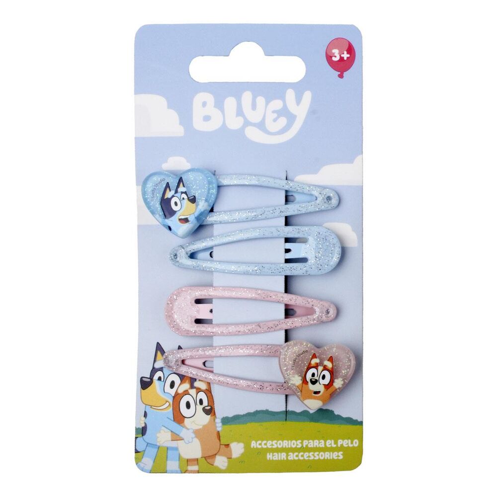 Bilster 4 horquillas pelo Bluey