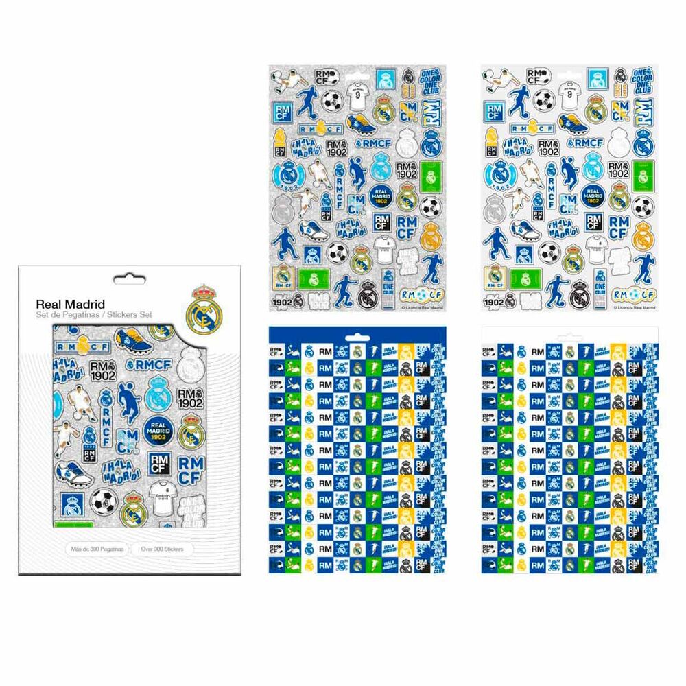 Set pegatinas Real Madrid