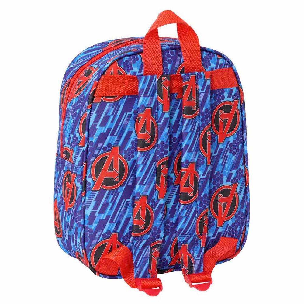 Mochila 3D Los Vengadores Avengers Marvel 27cm