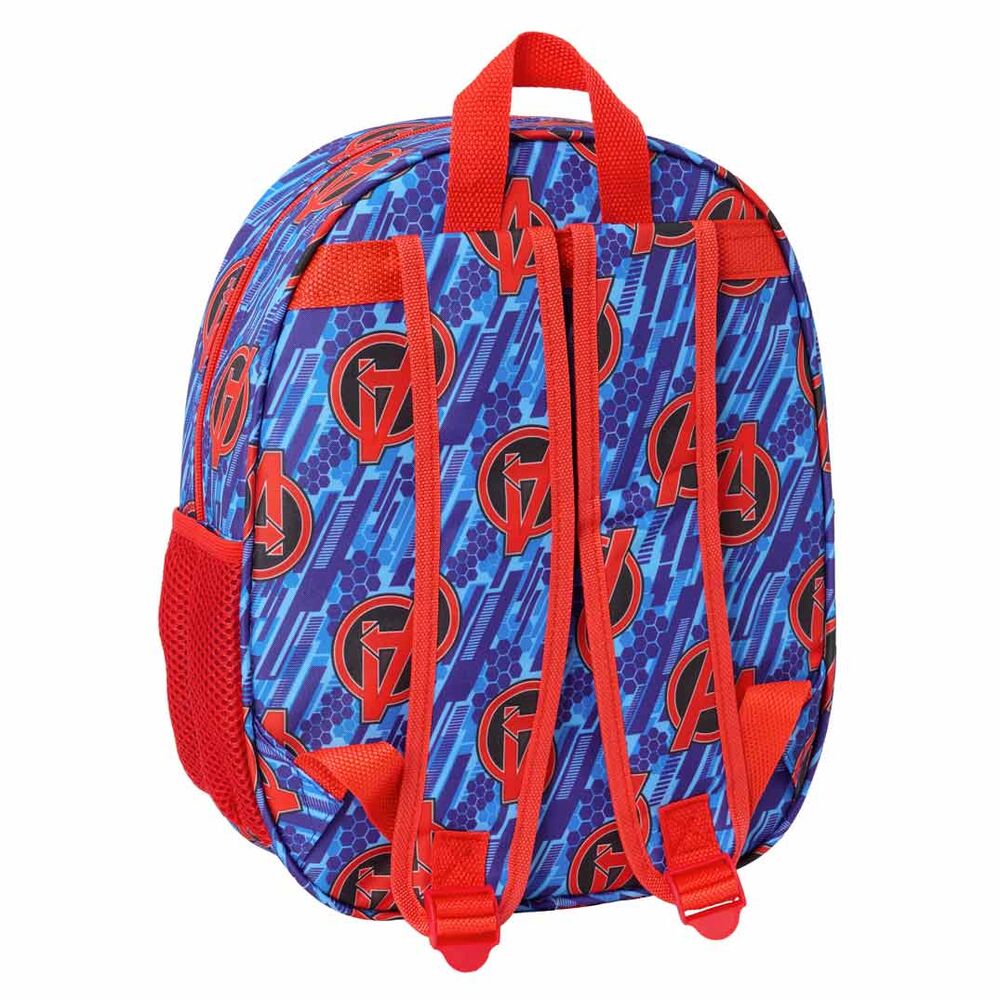 Mochila 3D Los Vengadores Avengers Marvel 33cm