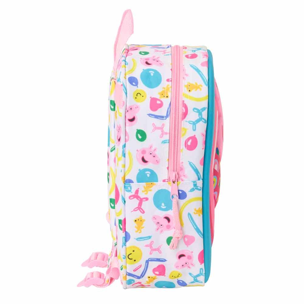 Mochila 3D Peppa Pig 27cm