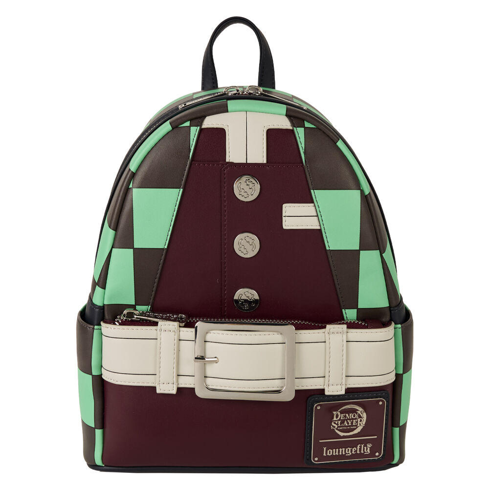 Mochila Tanjiro Kamado Demon Slayer Kimetsu no Yaiba Loungefly 26cm